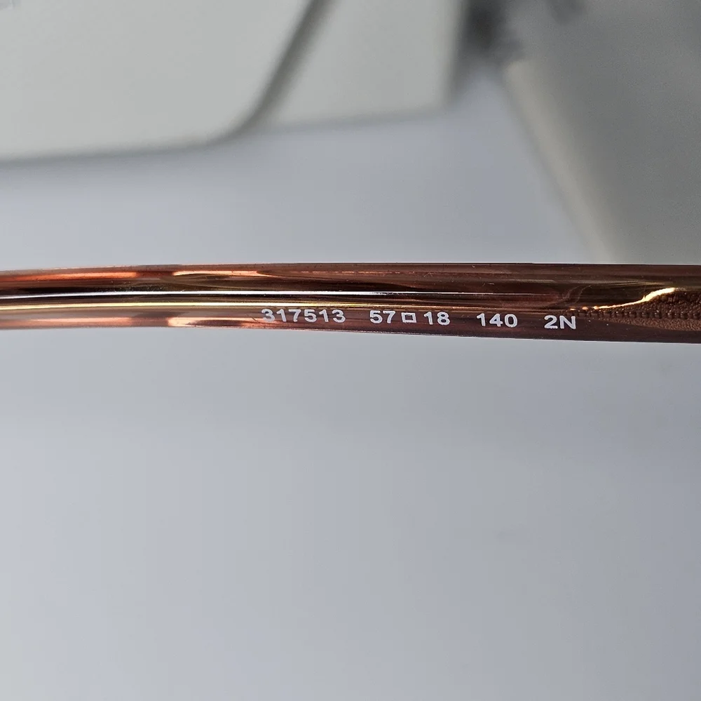 Michael Kors Women's Sunglasses gradient MK2137U 317513 57 Anaheim Tan Blush - Picture 9 of 14